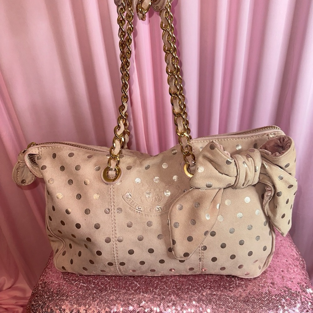 Juicy couture pink bag vintage baby pink